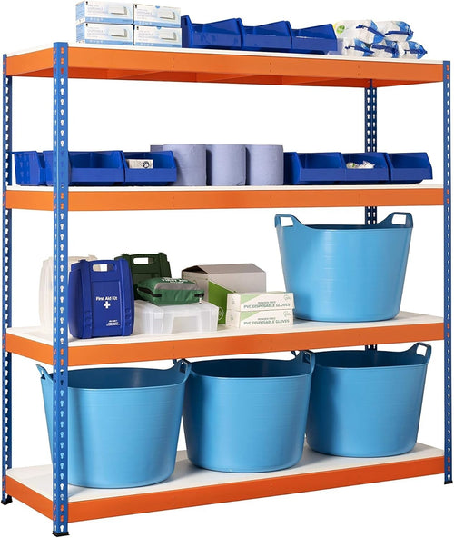 Heavy Duty Warehouse Racking Garage Shelving Storage Shelves Metal Shelf Unit