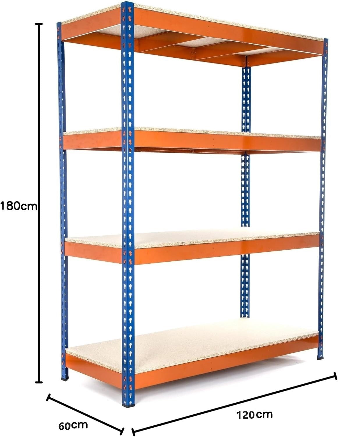 Heavy Duty Warehouse Racking Garage Shelving Storage Shelves Metal Shelf Unit