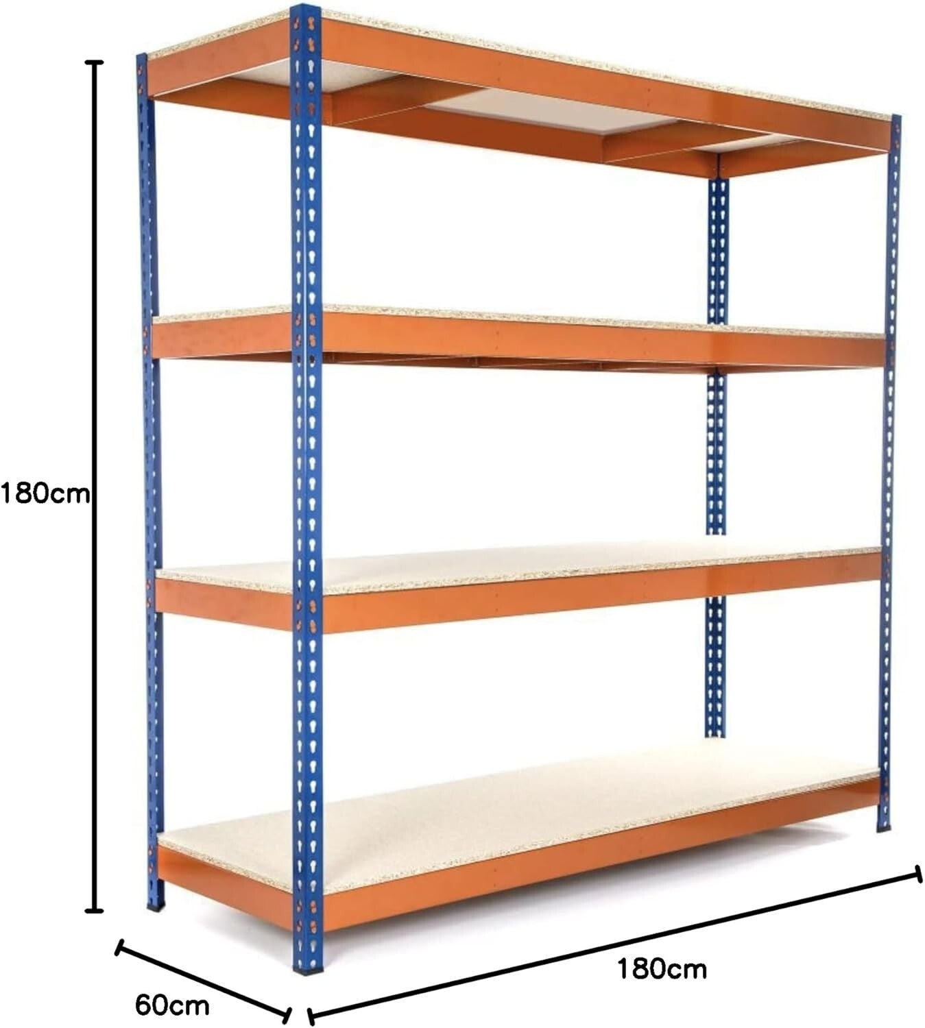 Heavy Duty Warehouse Racking Garage Shelving Storage Shelves Metal Shelf Unit