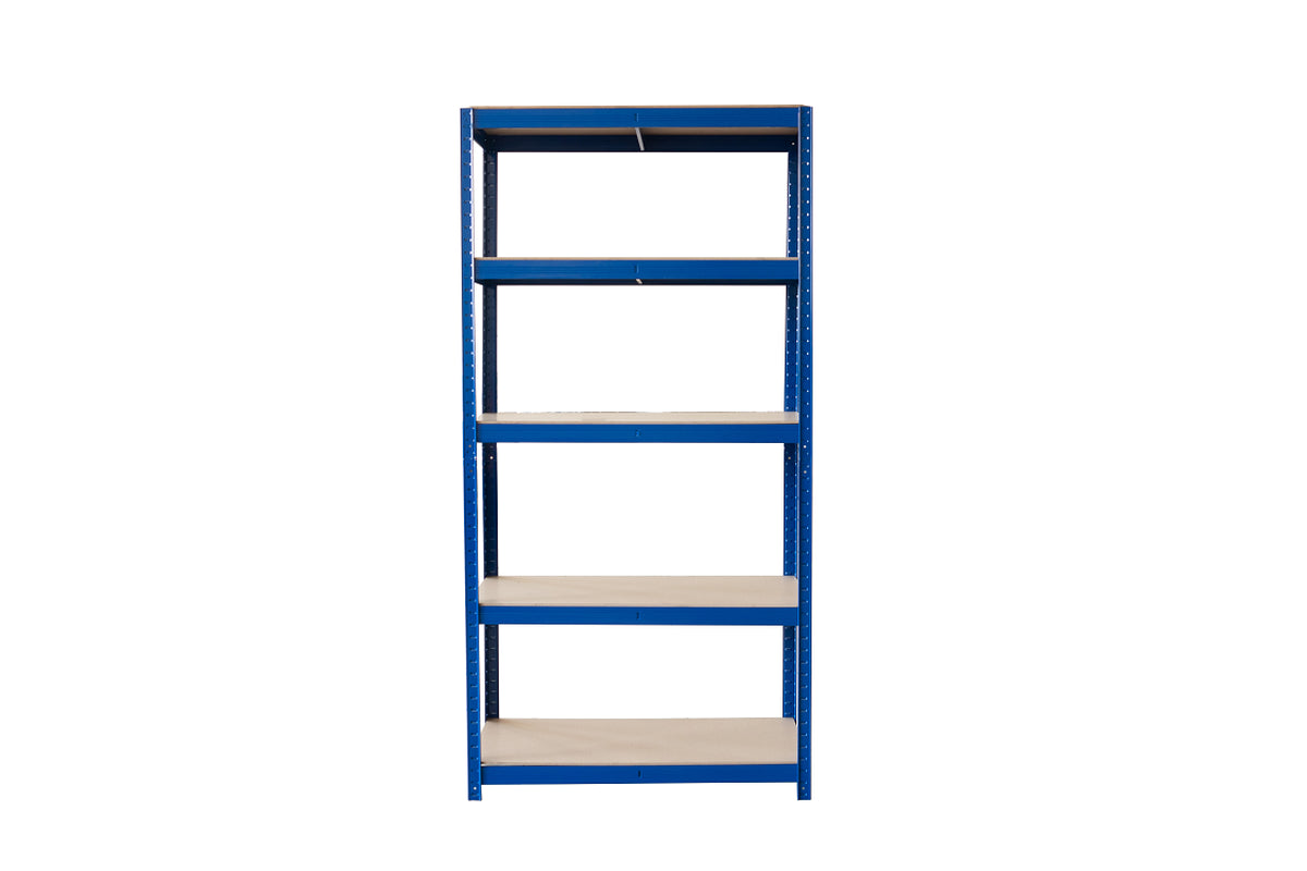 Heavy Duty 5-Tier Boltless Steel Garage Shelving Unit - Ultimate Storage Solution