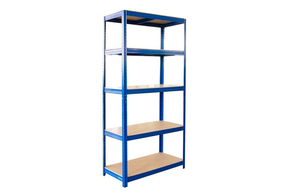 Heavy Duty 5-Tier Boltless Garage Shelving Unit – Steel Storage Solution for Maximum Organization