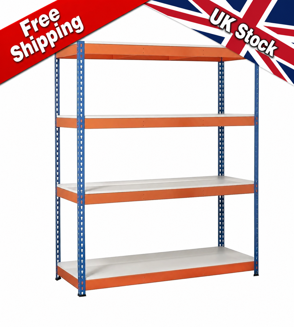 Various Sizes - 350KG Per Shelf - Boltless Racking/Shelving - UK Stock