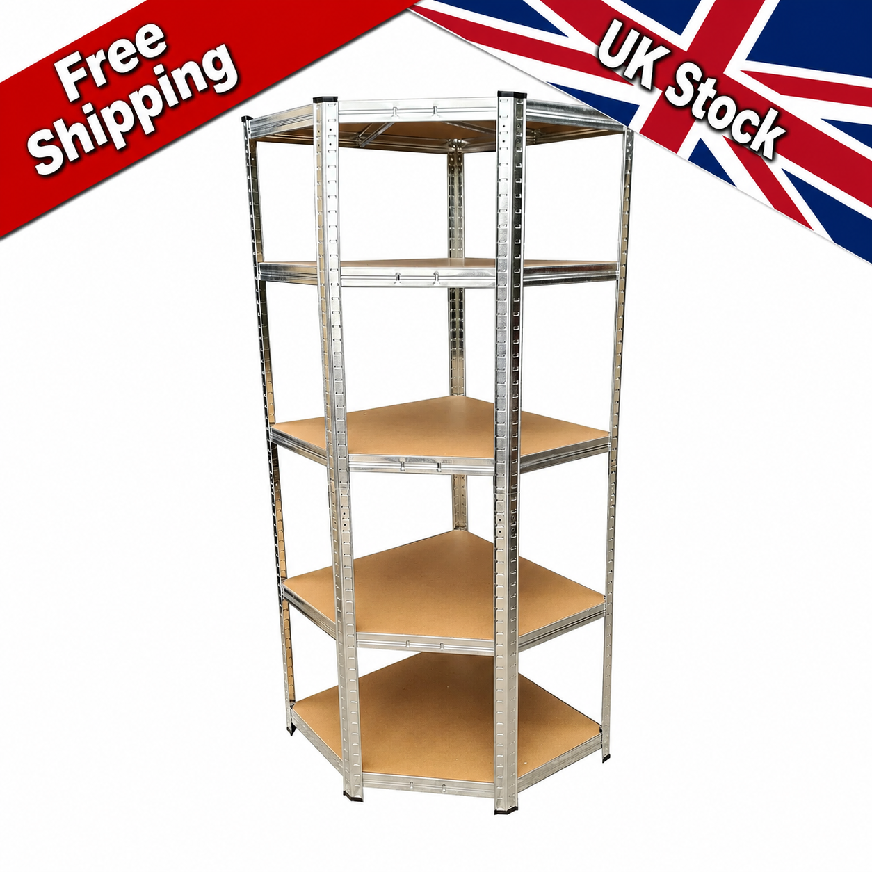 Various Sizes - 150KG Per Shelf - Boltless Racking/Shelving - UK Stock
