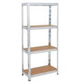 150 KG Per Shelf - Garage/Office 4/5 Tier Boltless Steel Garage Racking/Shelving - Various Sizes - UK Stock