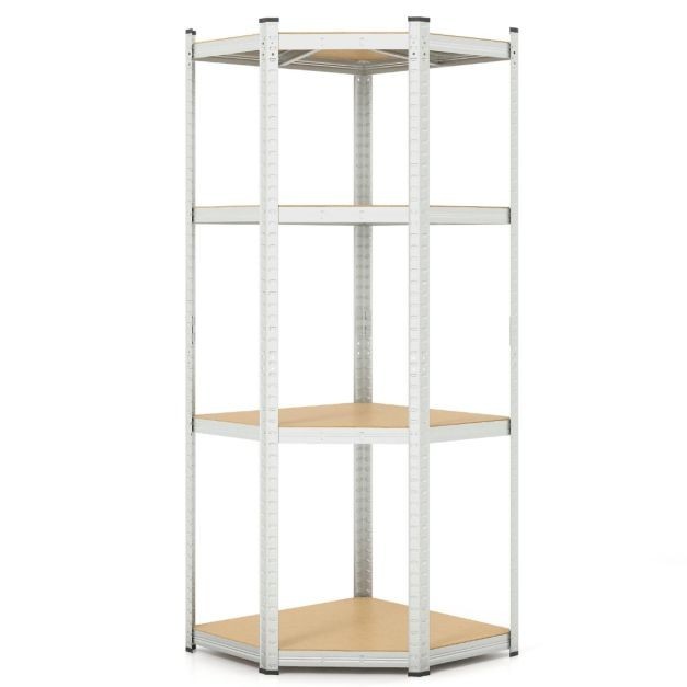 150 KG Per Shelf - Garage/Office 4/5 Tier Boltless Steel Garage Racking/Shelving - Various Sizes - UK Stock