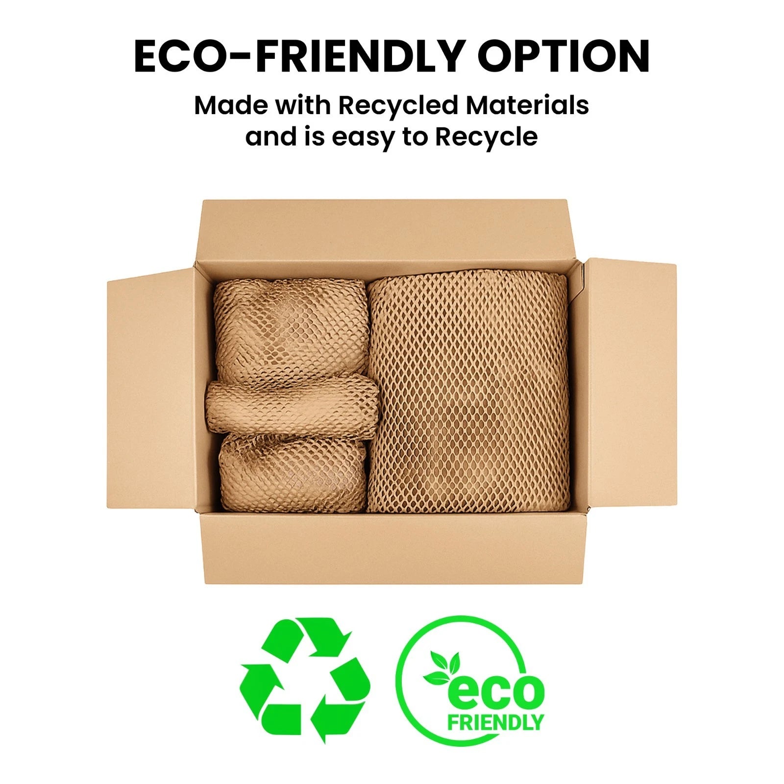 300mm/500mm Kraft Paper Honeycomb Packaging Roll