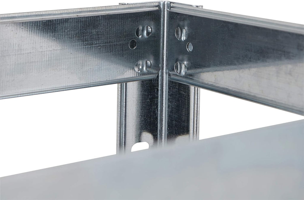 150 KG Per Shelf - Garage/Office 4/5 Tier Boltless Steel Garage Racking/Shelving - Various Sizes - UK Stock